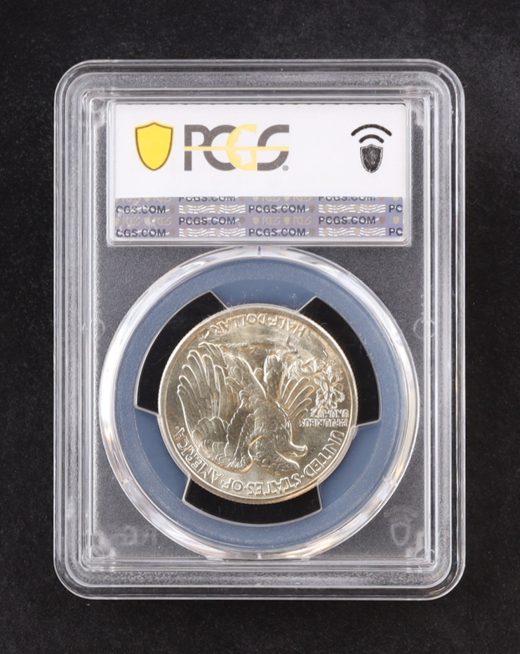 1941 Walking Liberty 50C Silver Half Dollar - Gold Shield (PCGS MS66) at PristineAuction.com 1941 Walking Liberty 50C Silver Half Dollar - Gold Shield (PCGS MS66) at PristineAuction.com