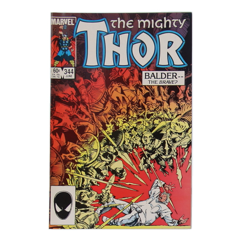 1984 "The Mighty Thor" Issue #344 Marvel Comic Book at PristineAuction.com 1984 "The Mighty Thor" Issue #344 Marvel Comic Book at PristineAuction.com