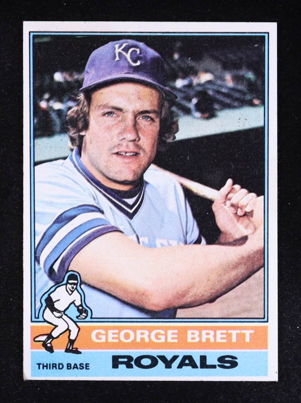 George Brett 1976 Topps #19 at PristineAuction.com George Brett 1976 Topps #19 at PristineAuction.com