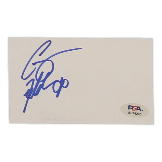 Corey Feldman Signed 3x5 Cut (PSA) at PristineAuction.com Corey Feldman Signed 3x5 Cut (PSA) at PristineAuction.com