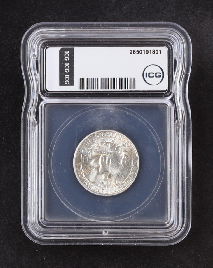 1952-S Washington Silver 25C Quarter (ICG MS65) at PristineAuction.com 1952-S Washington Silver 25C Quarter (ICG MS65) at PristineAuction.com