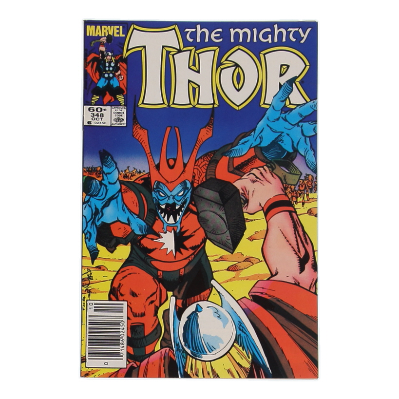 1984 "The Mighty Thor" Issue #348 Marvel Comic Book at PristineAuction.com 1984 "The Mighty Thor" Issue #348 Marvel Comic Book at PristineAuction.com