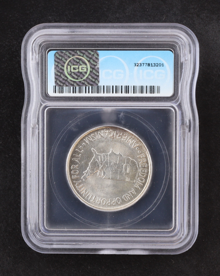 1951 Washington-Carver 50C Silver Half Dollar (ICG MS63) at PristineAuction.com 1951 Washington-Carver 50C Silver Half Dollar (ICG MS63) at PristineAuction.com