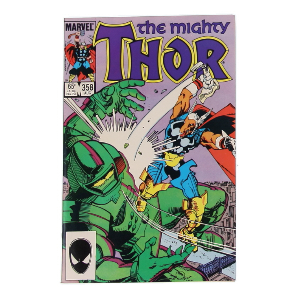 1985 "The Mighty Thor" Issue #358 Marvel Comic Book at PristineAuction.com
