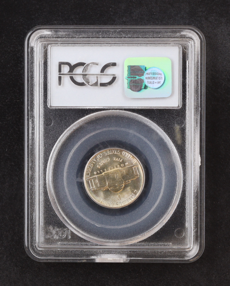 1945-D Jefferson "War" Nickel - 35% Silver (PCGS MS66) at PristineAuction.com 1945-D Jefferson "War" Nickel - 35% Silver (PCGS MS66) at PristineAuction.com