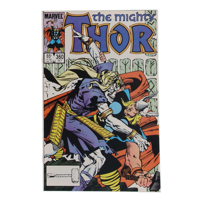 1985 "The Mighty Thor" Issue #360 Marvel Comic Book at PristineAuction.com 1985 "The Mighty Thor" Issue #360 Marvel Comic Book at PristineAuction.com