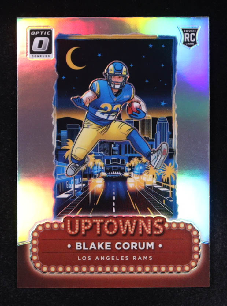 Blake Corum 2024 Clearly Donruss Uptowns #13 RC