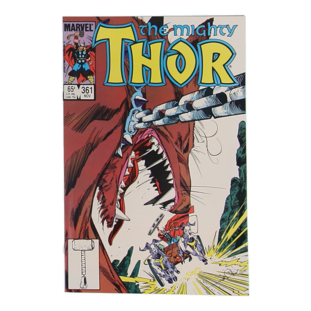 1985 "The Mighty Thor" Issue #361 Marvel Comic Book at PristineAuction.com