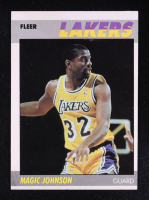Magic Johnson 1987-88 Fleer #56 at PristineAuction.com
