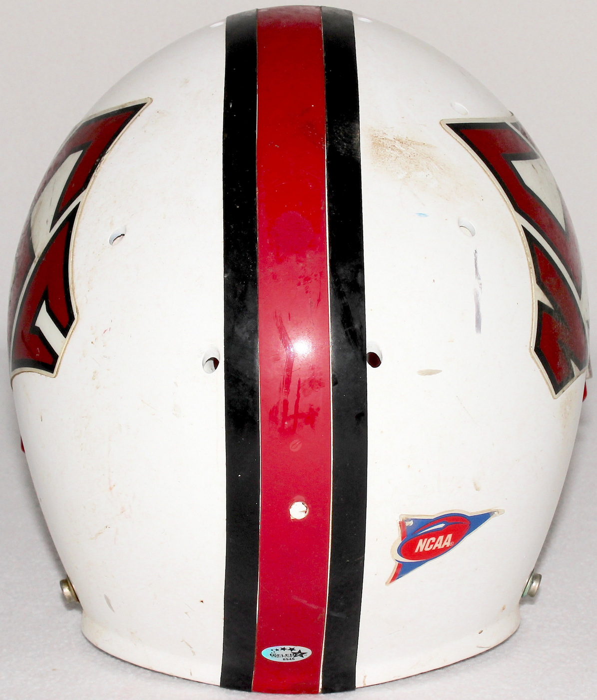 NC State Worlfpack Game-Used Football Helmet (Celebz Direct COA) at PristineAuction.com NC State Worlfpack Game-Used Football Helmet (Celebz Direct COA) at PristineAuction.com