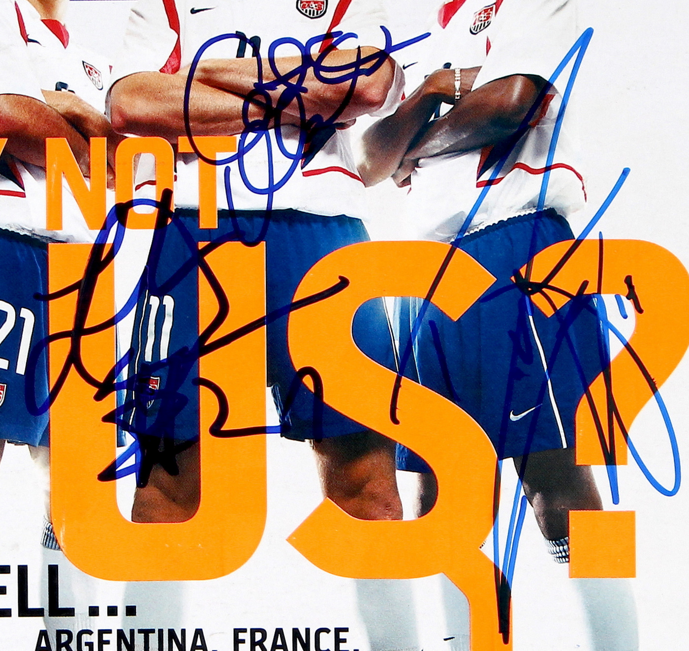 Landon Donovan, Clint Mathis & DaMarcus Beasley Signed ESPN Magazine (PSA LOA) at PristineAuction.com Landon Donovan, Clint Mathis & DaMarcus Beasley Signed ESPN Magazine (PSA LOA) at PristineAuction.com