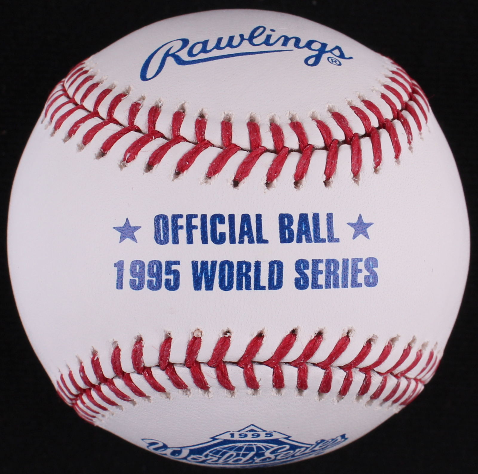 1995 Official World Series Baseball at PristineAuction.com 1995 Official World Series Baseball at PristineAuction.com