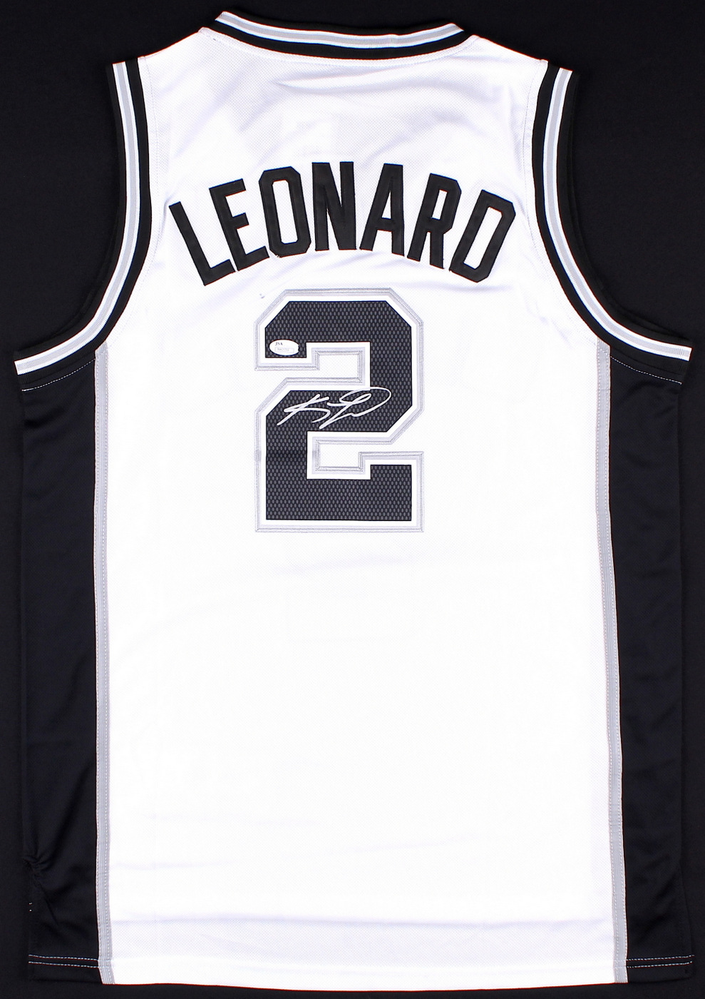 Kawhi Leonard Signed Spurs Jersey (JSA COA) at PristineAuction.com Kawhi Leonard Signed Spurs Jersey (JSA COA) at PristineAuction.com