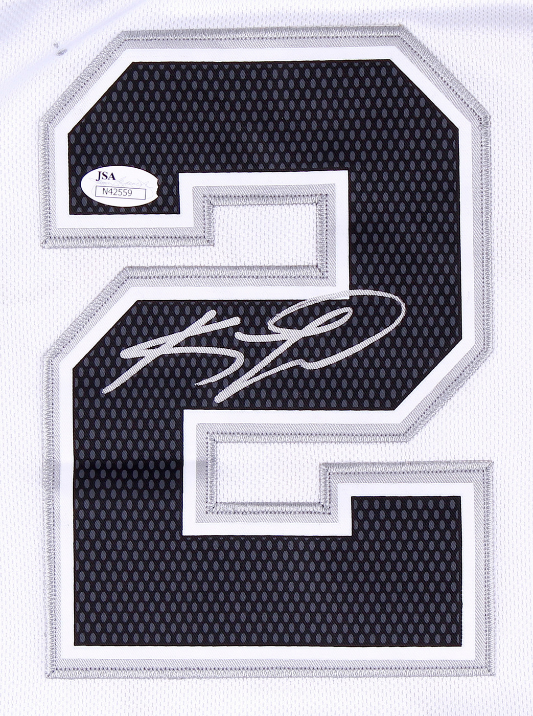 Kawhi Leonard Signed Spurs Jersey (JSA COA) at PristineAuction.com Kawhi Leonard Signed Spurs Jersey (JSA COA) at PristineAuction.com