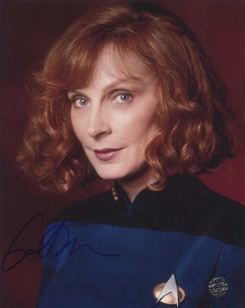Gates McFadden Signed "Star Trek The Next Generation" 8x10 Photo