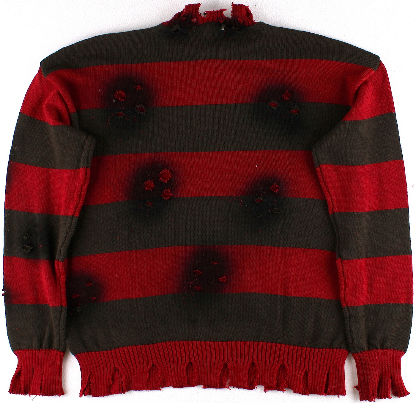 Robert Englund Signed "A Nightmare on Elm Street" Freddy Krueger Sweater Inscribed "Freddy Krueger" (Robert Englund COA) at PristineAuction.com Robert Englund Signed "A Nightmare on Elm Street" Freddy Krueger Sweater Inscribed "Freddy Krueger" (Robert Englund COA) at PristineAuction.com