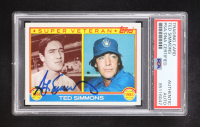 Ted Simmons Signed 1983 Topps #451 SV (PSA) at PristineAuction.com