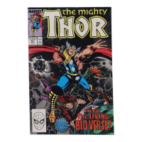1989 "The Mighty Thor" Issue #407 Marvel Comic Book at PristineAuction.com