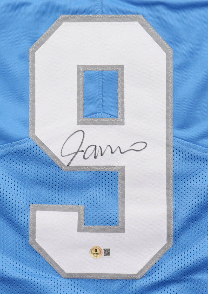 Jameson Williams Signed Jersey (Beckett) at PristineAuction.com Jameson Williams Signed Jersey (Beckett) at PristineAuction.com