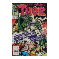 1989 "The Mighty Thor" Issue #410 Marvel Comic Book at PristineAuction.com