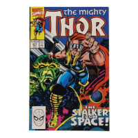 1990 "The Mighty Thor" Issue #417 Marvel Comic Book at PristineAuction.com