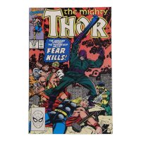 1990 "The Mighty Thor" Issue #418 Marvel Comic Book at PristineAuction.com