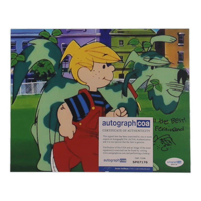 Ron Ferdinand Signed "Denis the Menace" 8x10 Photo Inscribed "All the Best!" with Hand-Drawn Sketch (ACOA) at PristineAuction.com Ron Ferdinand Signed "Denis the Menace" 8x10 Photo Inscribed "All the Best!" with Hand-Drawn Sketch (ACOA) at PristineAuction.com