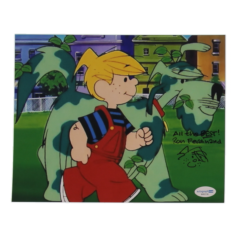 Ron Ferdinand Signed "Denis the Menace" 8x10 Photo Inscribed "All the Best!" with Hand-Drawn Sketch (ACOA) at PristineAuction.com Ron Ferdinand Signed "Denis the Menace" 8x10 Photo Inscribed "All the Best!" with Hand-Drawn Sketch (ACOA) at PristineAuction.com