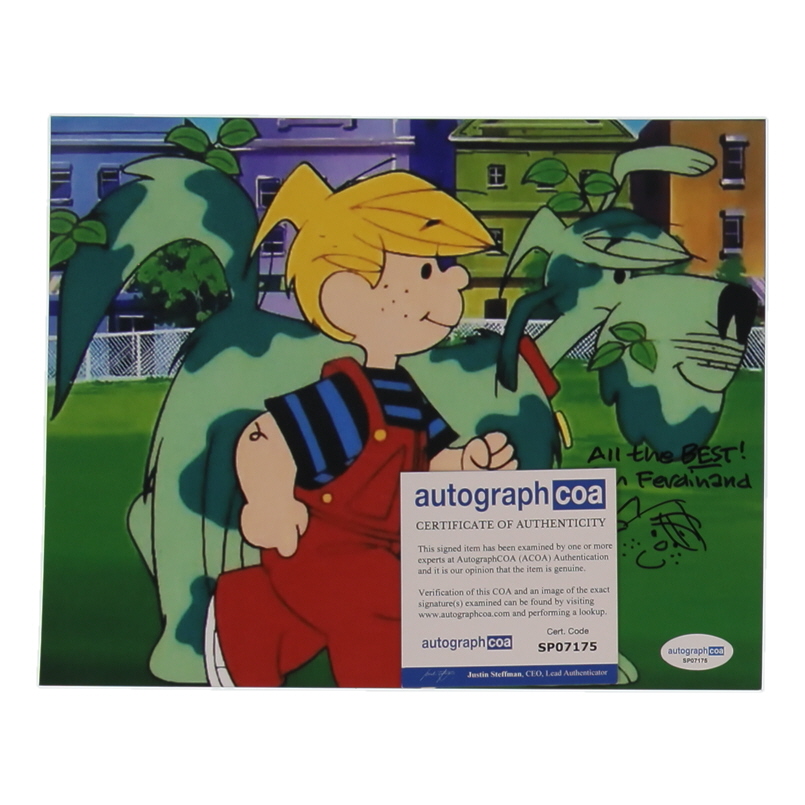 Ron Ferdinand Signed "Denis the Menace" 8x10 Photo Inscribed "All the Best!" with Hand-Drawn Sketch (ACOA) at PristineAuction.com Ron Ferdinand Signed "Denis the Menace" 8x10 Photo Inscribed "All the Best!" with Hand-Drawn Sketch (ACOA) at PristineAuction.com