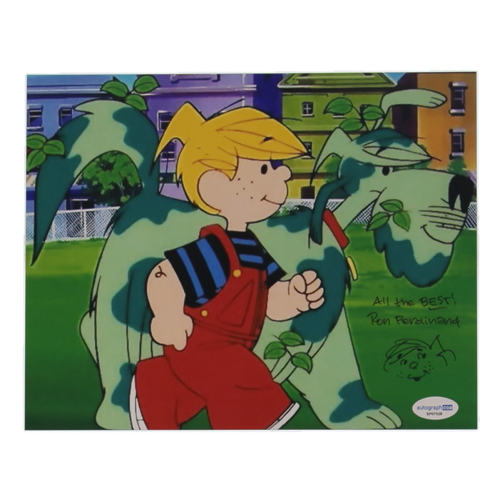 Ron Ferdinand Signed "Denis the Menace" 8x10 Photo Inscribed "All the Best!" with Hand-Drawn Sketch (ACOA) at PristineAuction.com