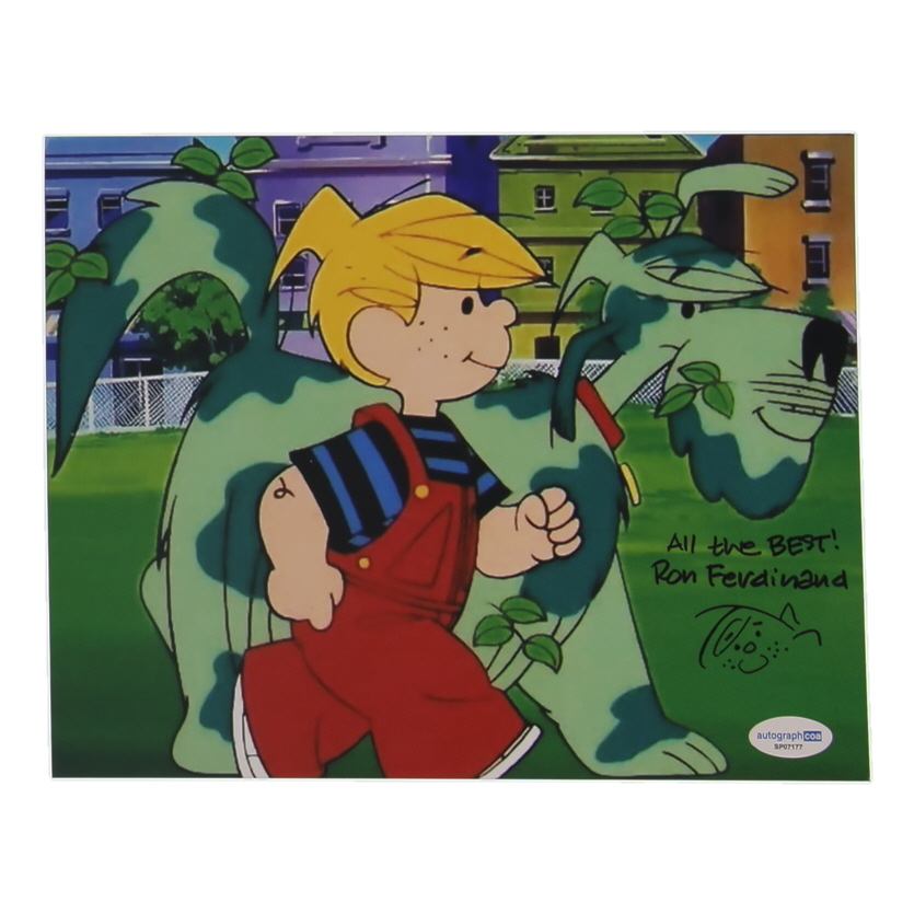 Ron Ferdinand Signed "Denis the Menace" 8x10 Photo Inscribed "All the Best!" with Hand-Drawn Sketch (ACOA) at PristineAuction.com Ron Ferdinand Signed "Denis the Menace" 8x10 Photo Inscribed "All the Best!" with Hand-Drawn Sketch (ACOA) at PristineAuction.com