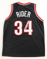 Isaiah Rider Signed Jersey (JSA) at PristineAuction.com
