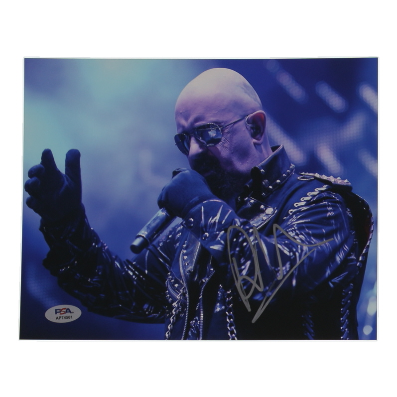 Rob Halford Signed 8x10 Photo (PSA) at PristineAuction.com Rob Halford Signed 8x10 Photo (PSA) at PristineAuction.com