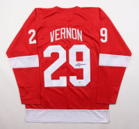 Mike Vernon Signed Jersey (Beckett) at PristineAuction.com