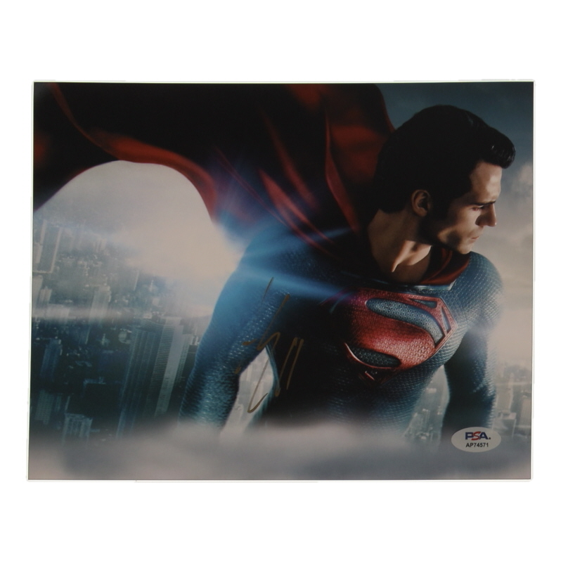 Henry Cavill Signed "Man of Steel" 8x10 Photo (PSA) at PristineAuction.com Henry Cavill Signed "Man of Steel" 8x10 Photo (PSA) at PristineAuction.com