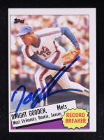 Dwight Gooden Signed 1985 Topps #3 (Beckett) at PristineAuction.com