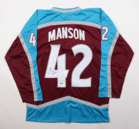 Josh Manson Signed Jersey (Beckett) at PristineAuction.com