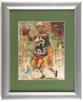 Bart Starr Signed Packers Custom Framed Art Print Display (JSA) at PristineAuction.com