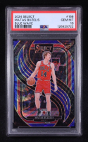 Matas Buzelis 2024-25 Select Blue Wave Prizms #166 #56/75 (PSA 10) at PristineAuction.com