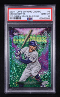 Mookie Betts 2024 Topps Cosmic Chrome Into the Cosmos Green Space Dust Refractors #ITC6 #57/75 (PSA 10) at PristineAuction.com