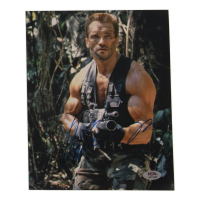 Arnold Schwarzenegger Signed "Predator" 8x10 Photo (PSA) at PristineAuction.com