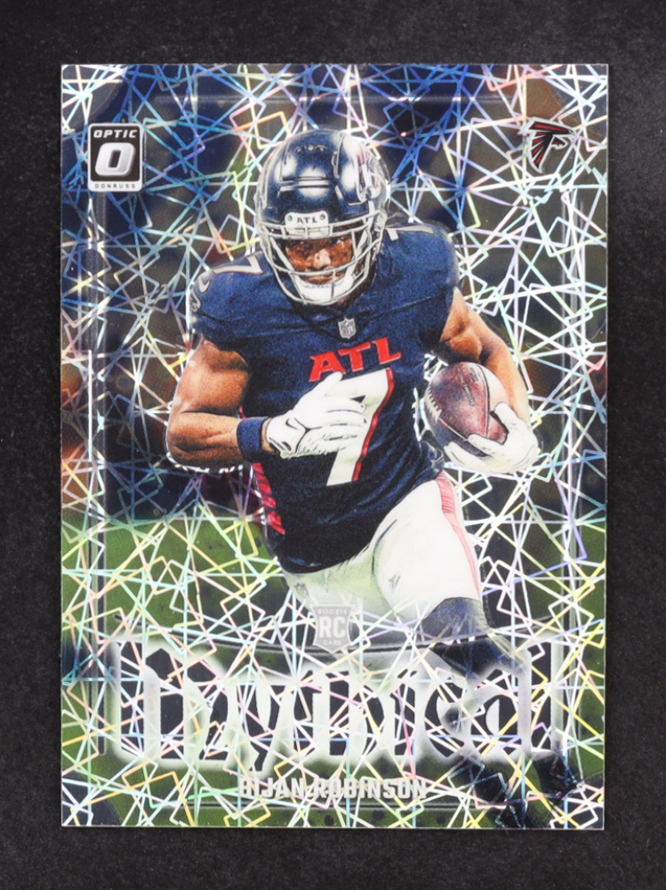 Bijan Robinson 2023 Donruss Optic Mythical #17 RC