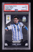 Lionel Messi 2014 Panini Prizm World Cup #12 (PSA 10) at PristineAuction.com