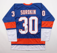 Ilya Sorokin Signed Jersey (Beckett) at PristineAuction.com