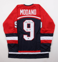 Mike Modano Signed Jersey Inscribed "HOF 14" (Beckett) at PristineAuction.com