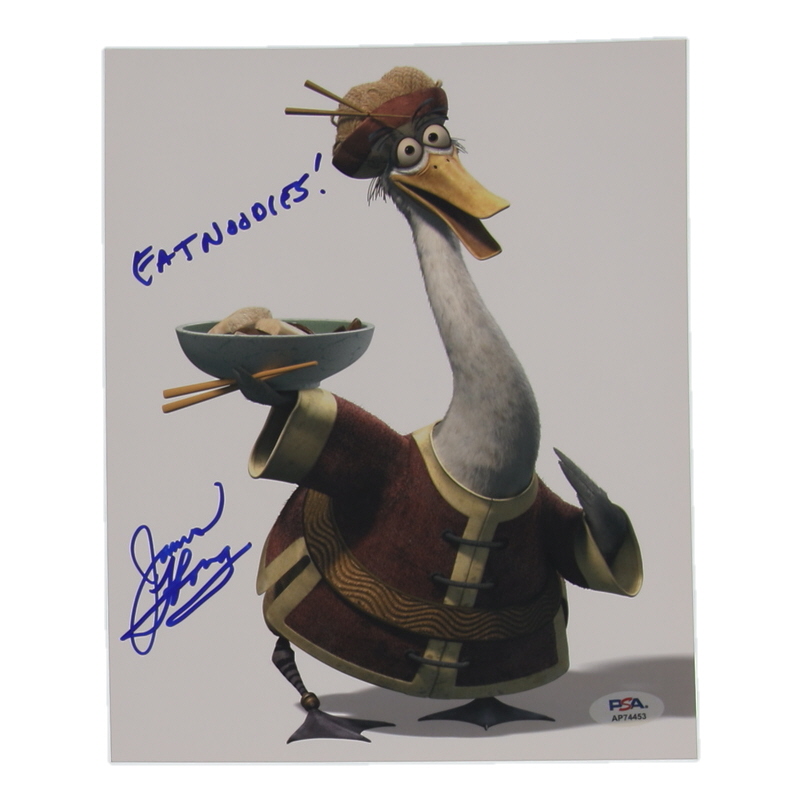 James Hong Signed "Kung Fu Panda" 8x10 Photo Inscribed "Eat Noodles!" (PSA) at PristineAuction.com James Hong Signed "Kung Fu Panda" 8x10 Photo Inscribed "Eat Noodles!" (PSA) at PristineAuction.com