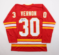 Mike Vernon Signed Jersey (Beckett) at PristineAuction.com