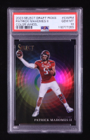 Patrick Mahomes II 2023 Select Draft Picks Color Wheel #1 (PSA 10) at PristineAuction.com