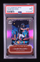 Caleb Williams 2024 Donruss Optic Uptowns #1 RC (PSA 9) at PristineAuction.com