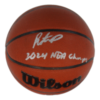 Payton Pritchard Signed NBA Basketball Inscribed "2024 NBA Champs" (JSA) at PristineAuction.com